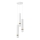 Lampadario a sospensione con filo JOKER 3xGU10/8W/230V bianco/oro