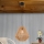 Lampadario a sospensione con filo JUNGLE 1xE27/40W/230V diametro 31 cm canapa