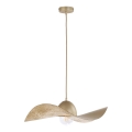 Lampadario a sospensione con filo KAPELLO 1xE27/60W/230V diametro 55 cm oro