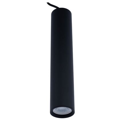 Lampadario a sospensione con filo KARADON 1xGU10/30W/230V 29 cm nero