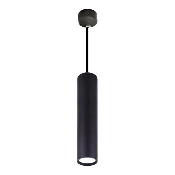 Lampadario a sospensione con filo KARADON 1xGU10/30W/230V 40 cm nero