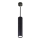 Lampadario a sospensione con filo KARADON 1xGU10/30W/230V 60 cm nero