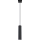Lampadario a sospensione con filo KARBON 1xGU10/10W/230V nero