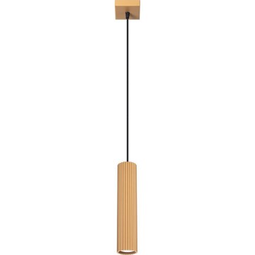 Lampadario a sospensione con filo KARBON 1xGU10/10W/230V oro