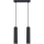 Lampadario a sospensione con filo KARBON 2xGU10/10W/230V nero