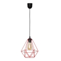 Lampadario a sospensione con filo KARO 1xE27/15W/230V
