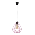 Lampadario a sospensione con filo KARO 1xE27/15W/230V