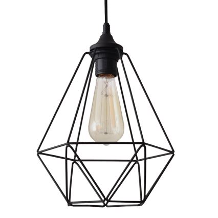 Lampadario a sospensione con filo KARO 1xE27/15W/230V