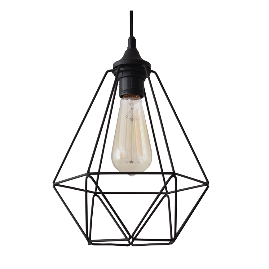 Lampadario a sospensione con filo KARO 1xE27/15W/230V