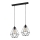 Lampadario a sospensione con filo KARO 2xE27/15W/230V