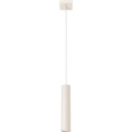 Lampadario a sospensione con filo LAGOS 1xGU10/10W/230V color crema