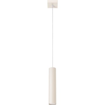 Lampadario a sospensione con filo LAGOS 1xGU10/10W/230V color crema