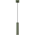 Lampadario a sospensione con filo LAGOS 1xGU10/10W/230V verde