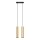 Lampadario a sospensione con filo LAGOS 2xGU10/10W/230V oro