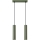 Lampadario a sospensione con filo LAGOS 2xGU10/10W/230V verde
