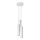Lampadario a sospensione con filo LAGOS 3xGU10/10W/230V bianco