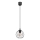 Lampadario a sospensione con filo LAPS 1xE27/15W/230W nero
