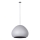 Lampadario a sospensione con filo LAVA 1xE27/15W/230V grigio/nero