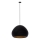 Lampadario a sospensione con filo LAVA 1xE27/15W/230V nero/oro