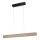 Lampadario a sospensione con filo LED dimmerabile CONOR LED/34,5W/230V quercia