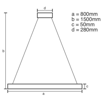 LED Dimmerabile cristallo lampadario su filo LED/100W/230V 3000-6500K argento + telecomando