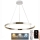 Lampadario a sospensione con filo LED dimmerabile LED/100W/230V 3000-6500K diametro 80 cm + telecomando