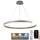 Lampadario a sospensione con filo LED dimmerabile LED/100W/230V 3000-6500K diametro 80 cm + telecomando