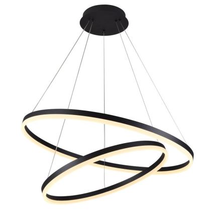 Lampadario a sospensione con filo LED dimmerabile LED/100W/230V 3000-6500K diametro 80 cm + telecomando