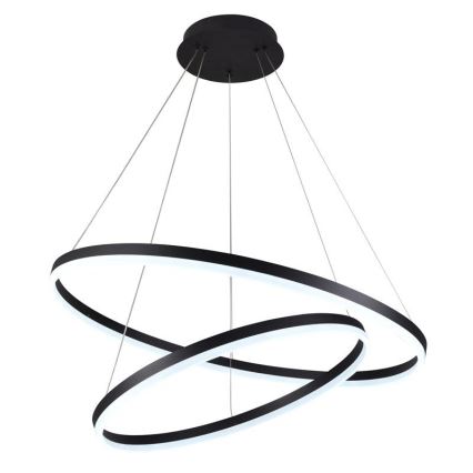 Lampadario a sospensione con filo LED dimmerabile LED/100W/230V 3000-6500K diametro 80 cm + telecomando