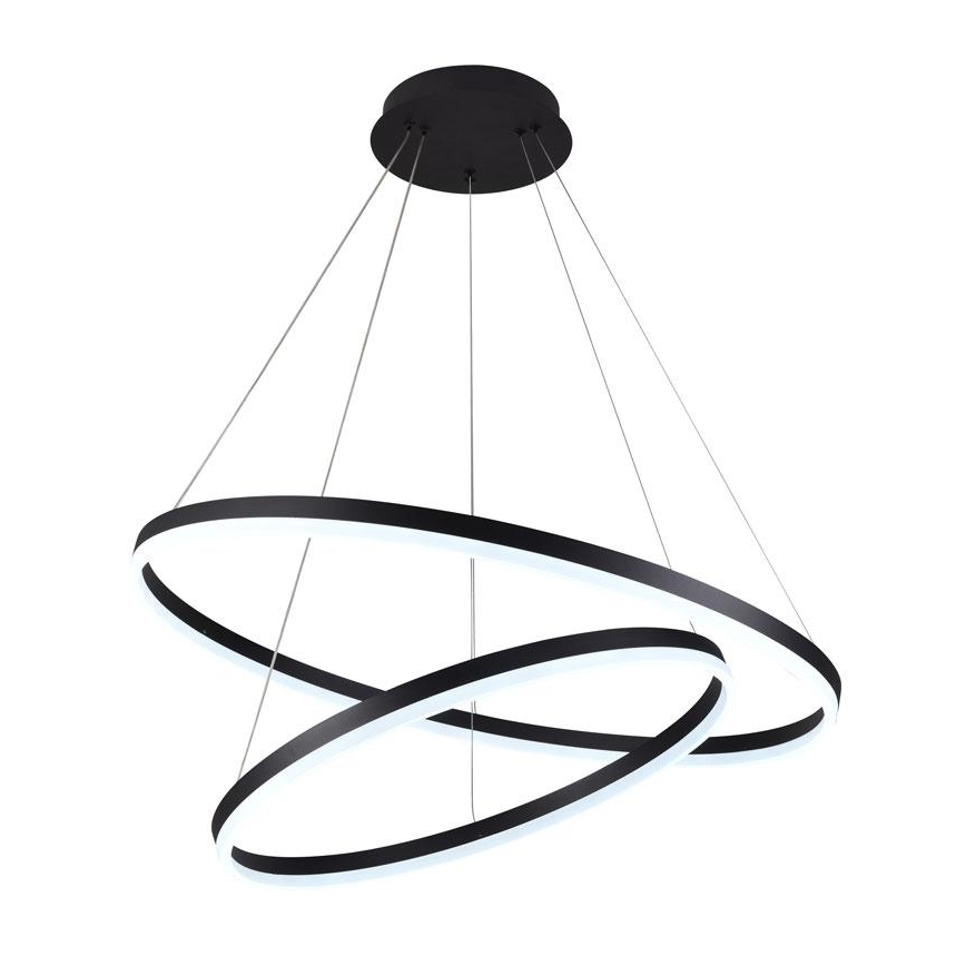 Lampadario a sospensione con filo LED dimmerabile LED/100W/230V 3000-6500K diametro 80 cm + telecomando