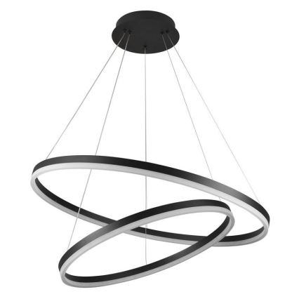Lampadario a sospensione con filo LED dimmerabile LED/100W/230V 3000-6500K diametro 80 cm + telecomando