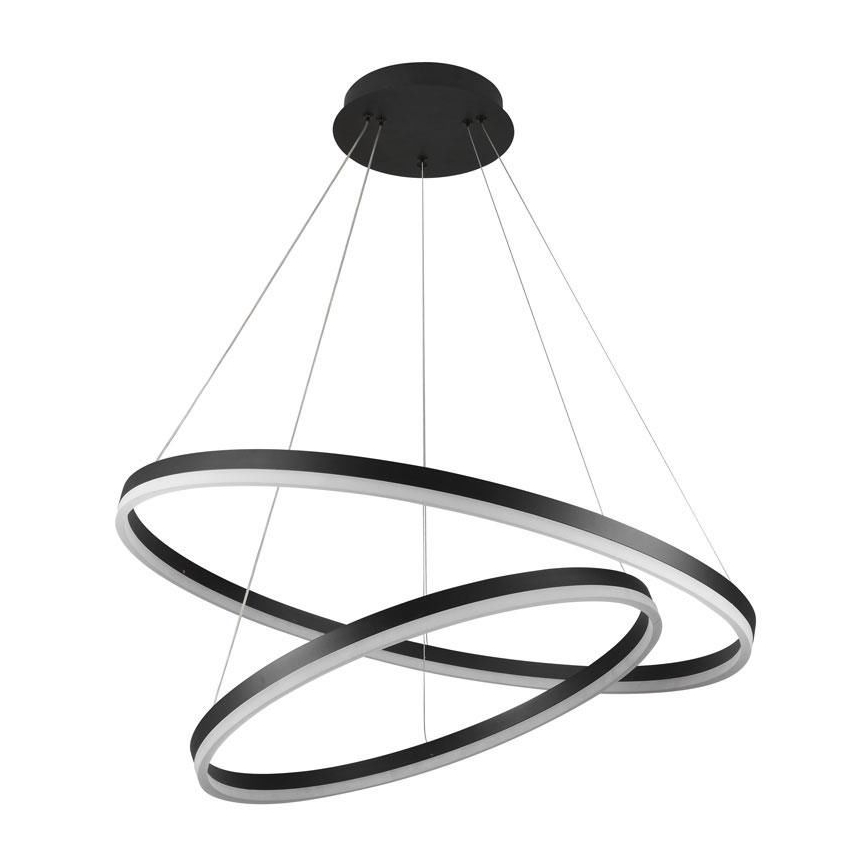 Lampadario a sospensione con filo LED dimmerabile LED/100W/230V 3000-6500K diametro 80 cm + telecomando