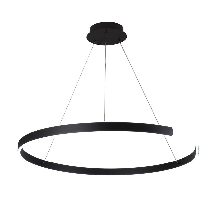 Lampadario a sospensione con filo LED dimmerabile LED/100W/230V 3000-6500K diametro 80 cm + telecomando