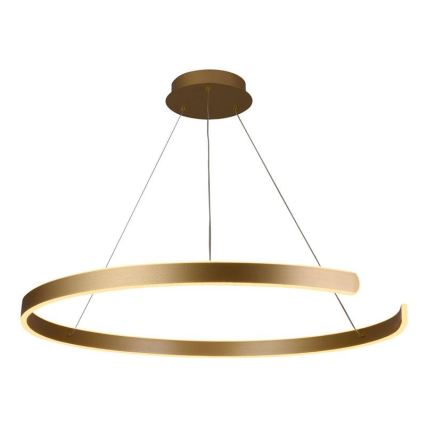 Lampadario a sospensione con filo LED dimmerabile LED/100W/230V 3000-6500K diametro 80 cm + telecomando