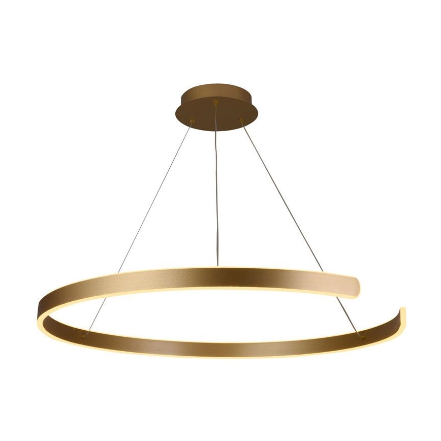 Lampadario a sospensione con filo LED dimmerabile LED/100W/230V 3000-6500K diametro 80 cm + telecomando