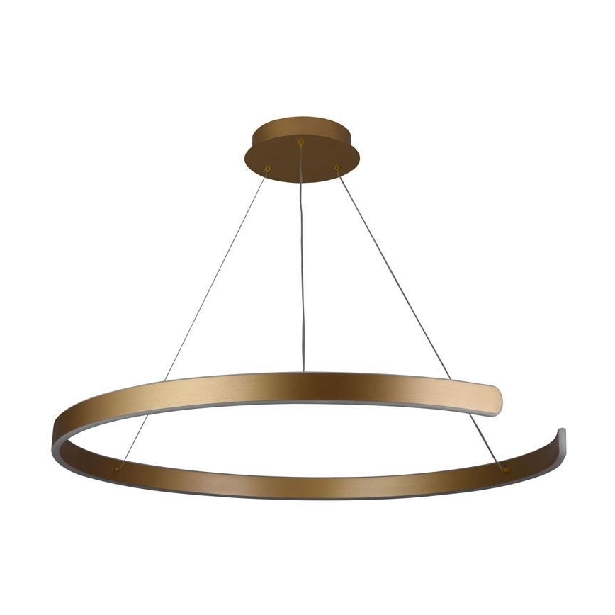 Lampadario a sospensione con filo LED dimmerabile LED/100W/230V 3000-6500K diametro 80 cm + telecomando