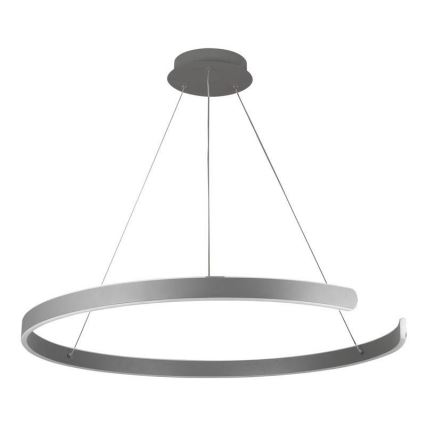 Lampadario a sospensione con filo LED dimmerabile LED/100W/230V 3000-6500K diametro 80 cm + telecomando