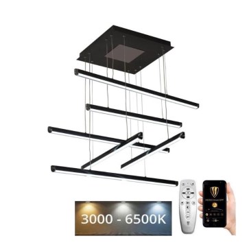 Lampadario a sospensione con filo LED dimmerabile LED/100W/230V 3000-6500K + telecomando
