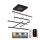 Lampadario a sospensione con filo LED dimmerabile LED/100W/230V 3000-6500K + telecomando