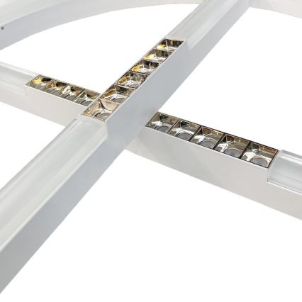 Lampadario a sospensione con filo LED dimmerabile LED/100W/230V 3000-6500K + telecomando