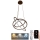 Lampadario a sospensione con filo LED dimmerabile LED/105W/230V 3000-6500K diametro 60 cm + telecomando