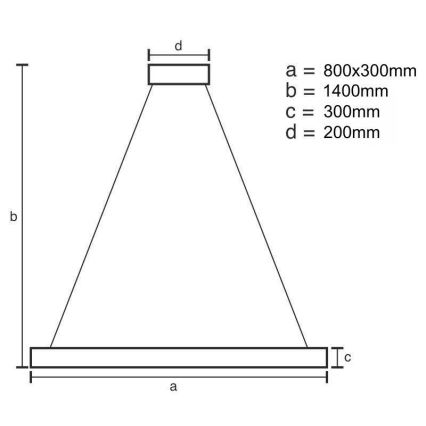 LED Dimmerabile cristallo lampadario su filo LED/110W/230V 3000-6500K oro + telecomando