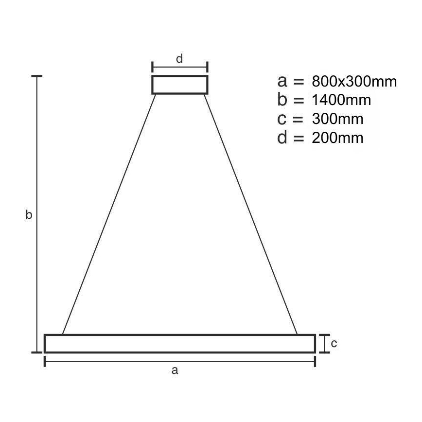LED Dimmerabile cristallo lampadario su filo LED/110W/230V 3000-6500K oro + telecomando