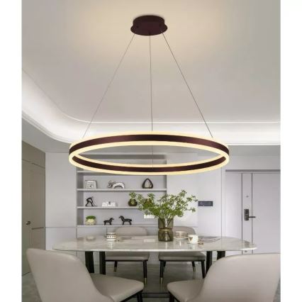 Lampadario a sospensione con filo LED dimmerabile LED/110W/230V 3000-6500K + telecomando