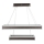 Lampadario a sospensione con filo LED dimmerabile LED/113W/230V 3000K marrone