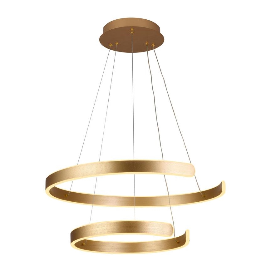 Lampadario a sospensione con filo LED dimmerabile LED/120W/230V 3000-6500K diametro 60 cm + telecomando