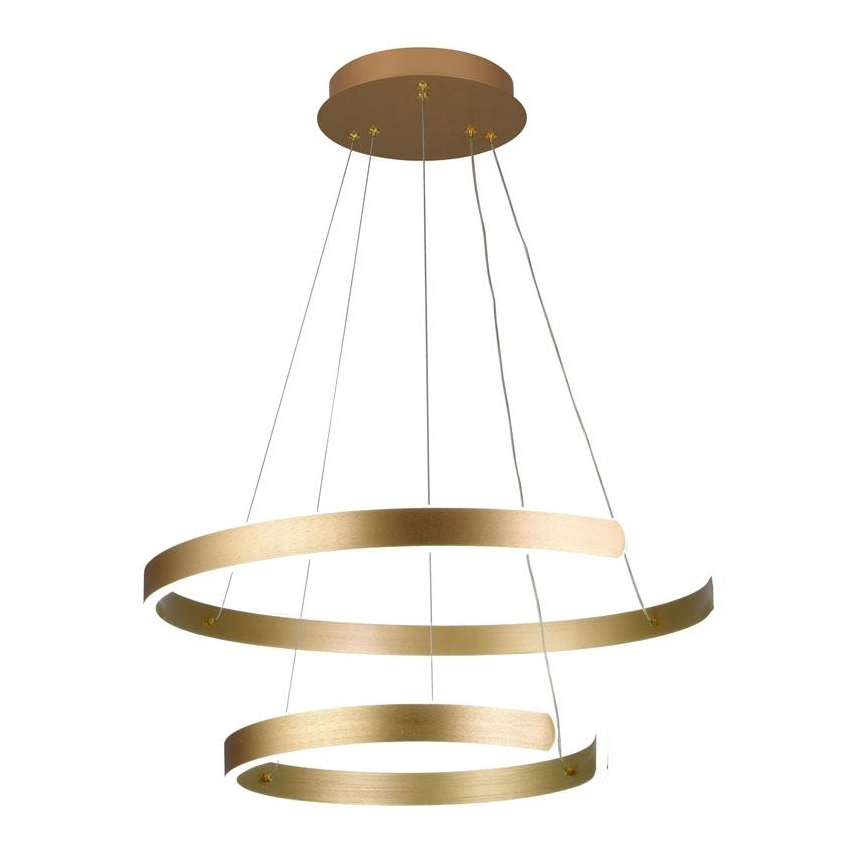 Lampadario a sospensione con filo LED dimmerabile LED/120W/230V 3000-6500K diametro 60 cm + telecomando