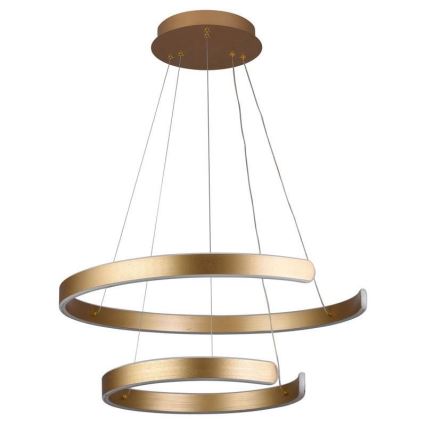 Lampadario a sospensione con filo LED dimmerabile LED/120W/230V 3000-6500K diametro 60 cm + telecomando