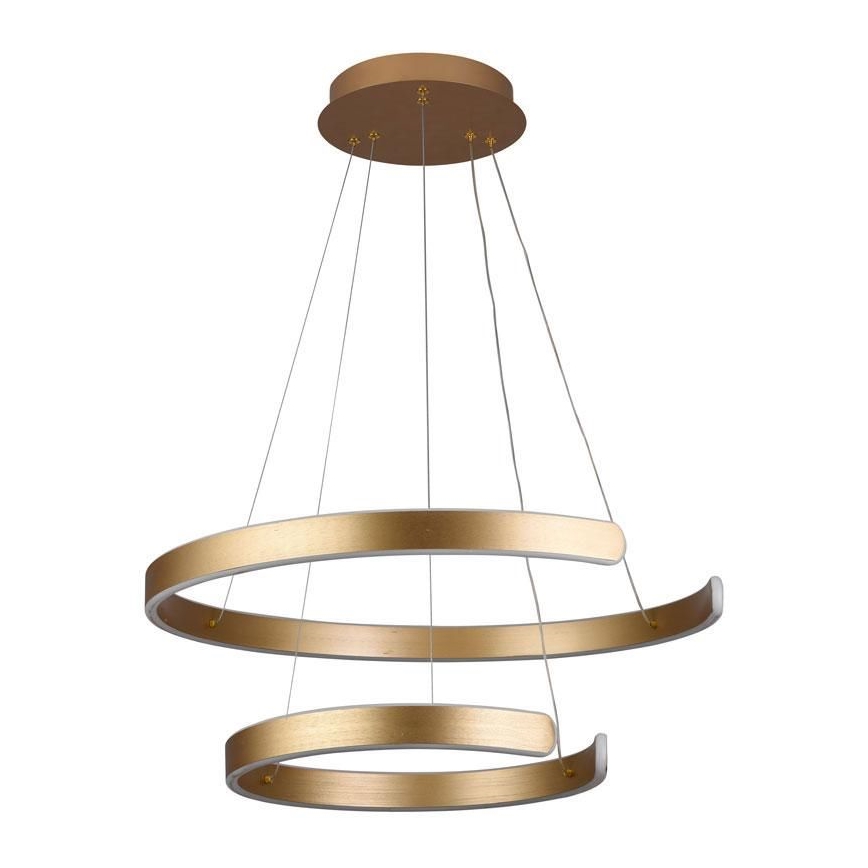 Lampadario a sospensione con filo LED dimmerabile LED/120W/230V 3000-6500K diametro 60 cm + telecomando