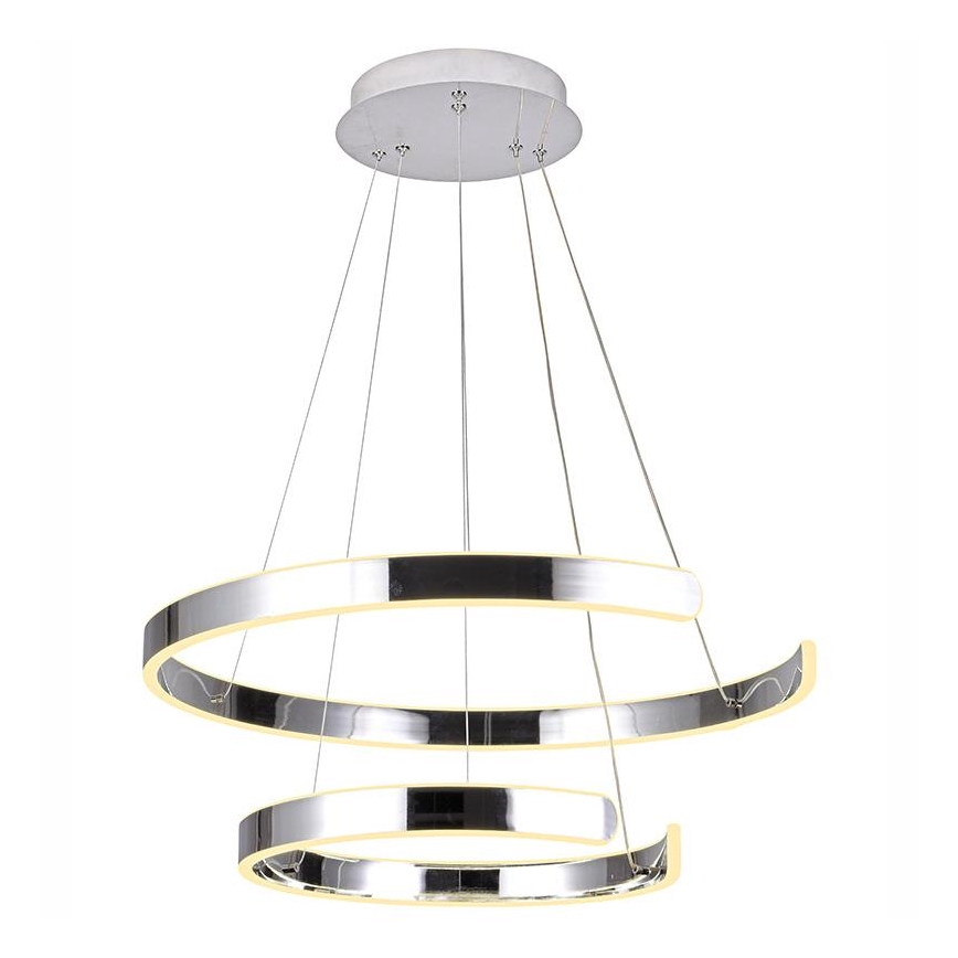 Lampadario a sospensione con filo LED dimmerabile LED/120W/230V 3000-6500K diametro 60 cm + telecomando